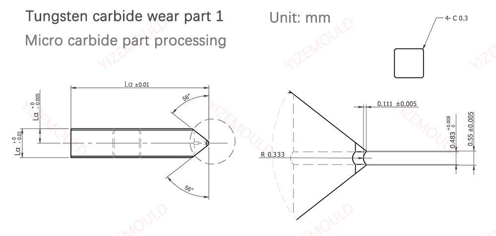 tungsten carbide wear part